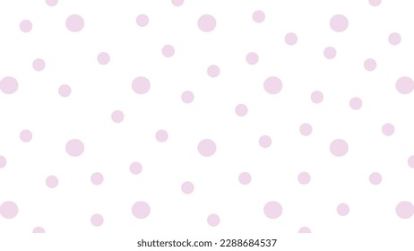 Weißer Hintergrund mit rosafarbenen Punkten