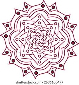 weißer Hintergrund und rote Farbe Design machen zur Illustration