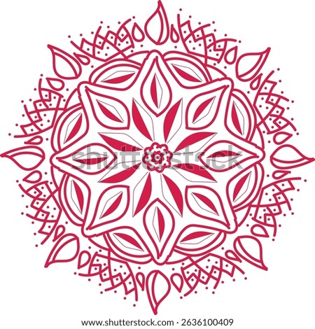 white background and red color design making for illustration