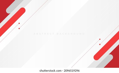 White background and red diagonal lines
