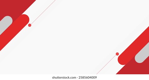 White background with red diagonal lines