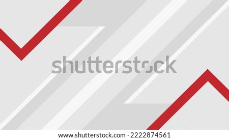 White background with red diagonal lines