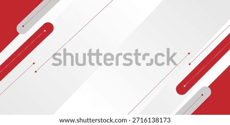 White background with red diagonal lines eps10