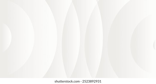 Un fondo blanco con repetidas Formas curvas.