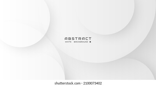 fondo blanco con forma redondeada, fondo gris abstracto, concepto moderno de pancarta.