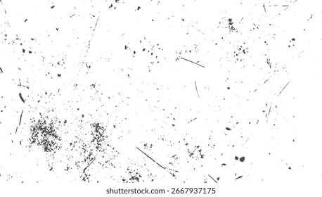 Um fundo branco com manchas escuras dispersas e arranhões lineares finos, criando uma textura angustiada.