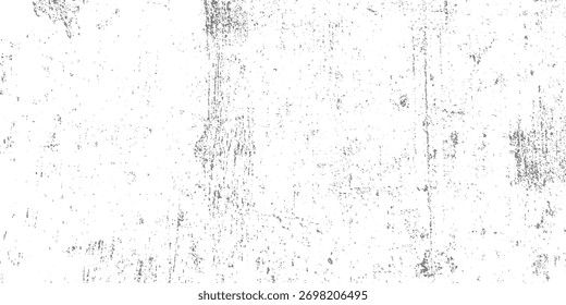 Fundo branco com textura grunge aflita cinza disperso e vetor de manchas