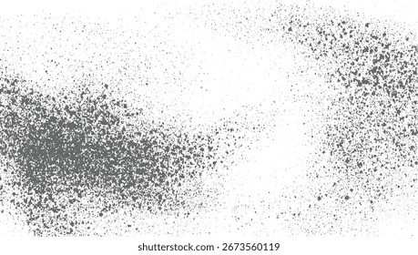Um plano de fundo branco com partículas cinzas dispersas e manchas criando um efeito texturizado.
