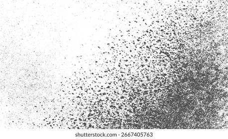 Um plano de fundo branco com manchas cinzas dispersas e pontos de tamanhos variados.