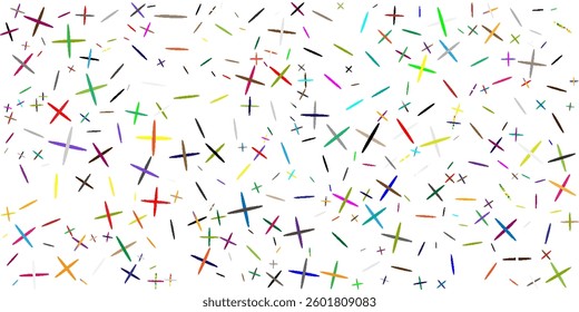 white background with scattered, multicolored sparkles of various sizes, creating a lively, abstract, and festive pattern.