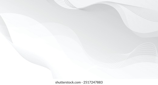 White background shape abstract line art design. for template posters,banners, flyers.