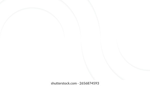 White background shape circle abstract desige concept. space style for creative. wallpaper poster, banner, flyer.