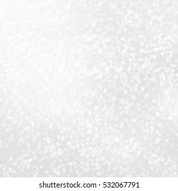 White background with shiny bokeh lights. Merry Christmas and Happy New Year party flyers, invitation cards, banner, brochure, poster, brochures etc. Vector design EPS10