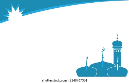Hintergrund mit islamischem Thema