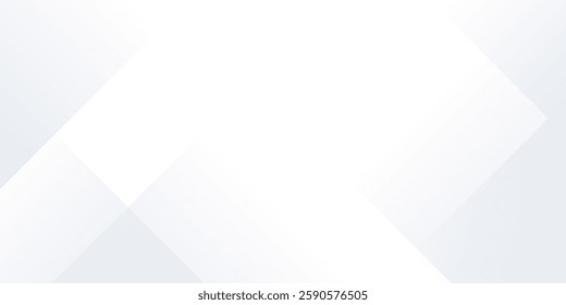 white background with square shape, abstract gray background, modern banner concept.
