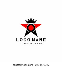 white background star logo vector (EPS file)