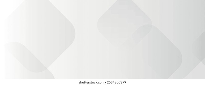 Um fundo branco com um padrão geométrico sutil. O fundo branco apresenta uma textura suave com formas suaves. Vetor. Fundo geométrico do gradiente. Vetor de fundo branco.