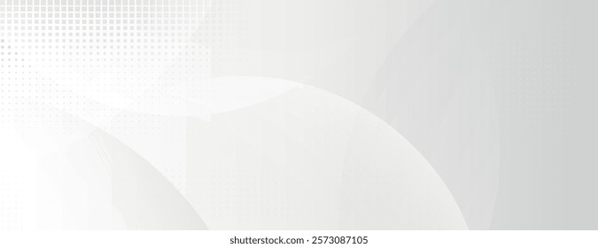 A white background with a subtle gradient and dotted texture. The white background adds a modern and clean style to the design. Geometric gradient background vector. White background.