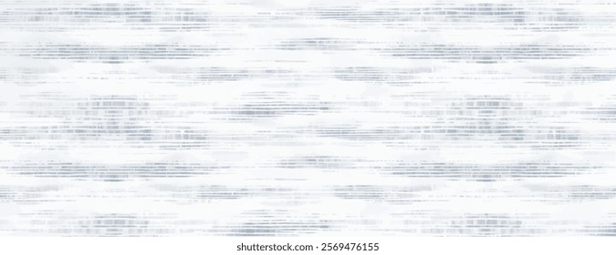 White background with subtle gray lines, creating a textured, linear pattern. The background is minimalist and white with gray accents. Striped woven texture background. White background vector.