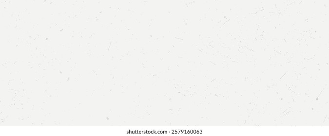 White background with a subtle speckled texture. The background is minimalist and white, adding a clean, modern touch. Paper texture background vector. White background.