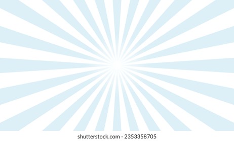 white background with sun ray