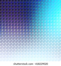 White background for text with the imitation of squares low poly texture