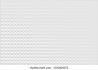 White background texture. Abstract bumpy surface texture of gray round dots. Vector illustration, EPS10. Can be used as background, backdrop, image montage in graphic design, book cover, flyer, etc.