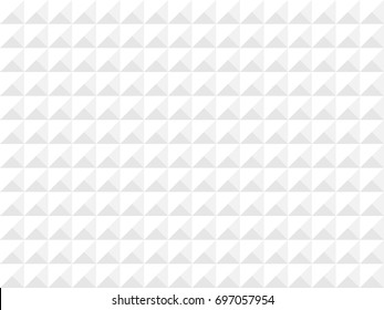 White background, texture. White and gray geometric seamless pattern. Vector background.
