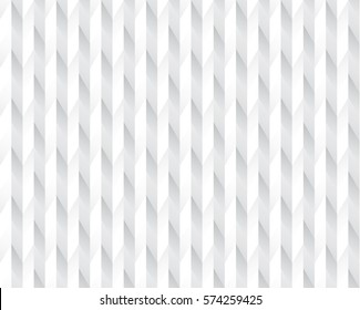 White background and texture. Paper pleats techniques vector and illustration.horizontal line.
