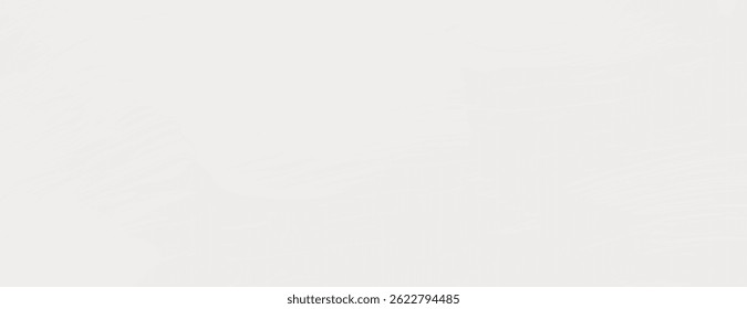 Fondo blanco, texturizado con sutiles pinceladas. El fondo es minimalista y el color blanco da una sensación de fondo limpio y aireado. Vector de fondo de textura de pincelada de pintura mínima