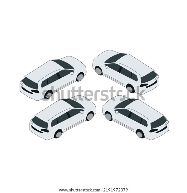 White\
background transport car vector\
illustration