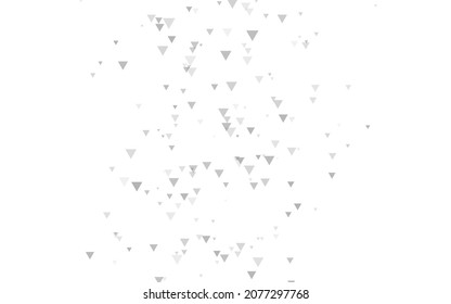white background, triangle  minimalist abstract illustration vector for logo, card, banner, web and printing.