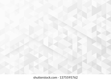 white background with triangle patterns