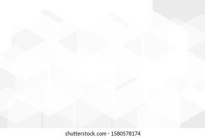 White background vector. Abstract geometric gradient wallpaper texture. Metallic illustration style. Template for website design and banner social media advertising