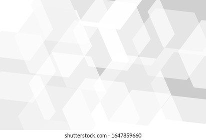 White background vector. Abstract geometric wallpaper texture. Metallic illustration style. Template for website design and banner social media advertising