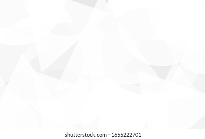 White background vector. Abstract geometric wallpaper texture. Metallic illustration style. Template for website design and banner social media advertising