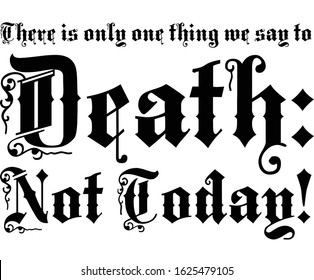 WHITE BACKGROUND VECTOR BLACK DEATH TEXT