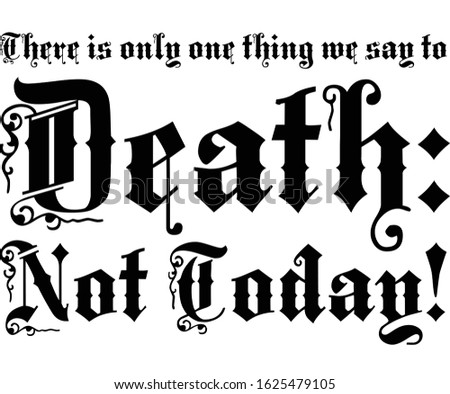 WHITE BACKGROUND VECTOR BLACK DEATH TEXT