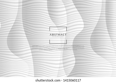 white background wave minimalist and clean for banner wallpaper design. web color elegant vector eps10