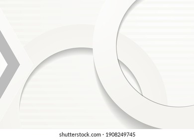 weißer Hintergrund. 3D bunter Überlappungsschichten Hintergrund.