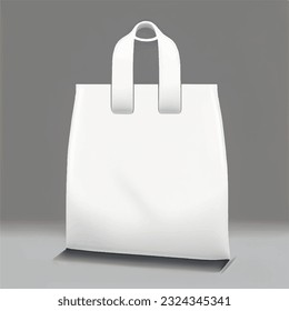 A White Bag Mockup Design