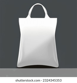 A White Bag Mockup Design