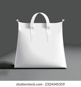 A White Bag Mockup Design
