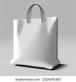 A White Bag Mockup Design