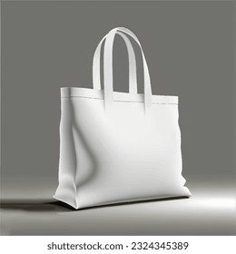 A White Bag Mockup Design