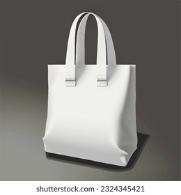 A White Bag Mockup Design