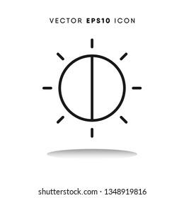 White balance vector icon