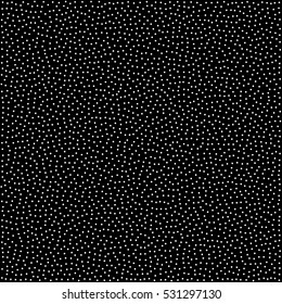 white balls, circles. abstract point. black background. vector