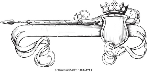White Banner Spear and Crone