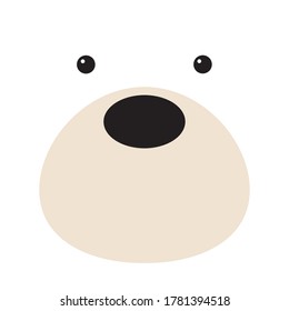 White bear arctic baby room	